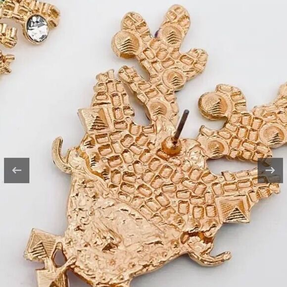 New! Baublebar Reindeer Earrings - Picture 8 of 8